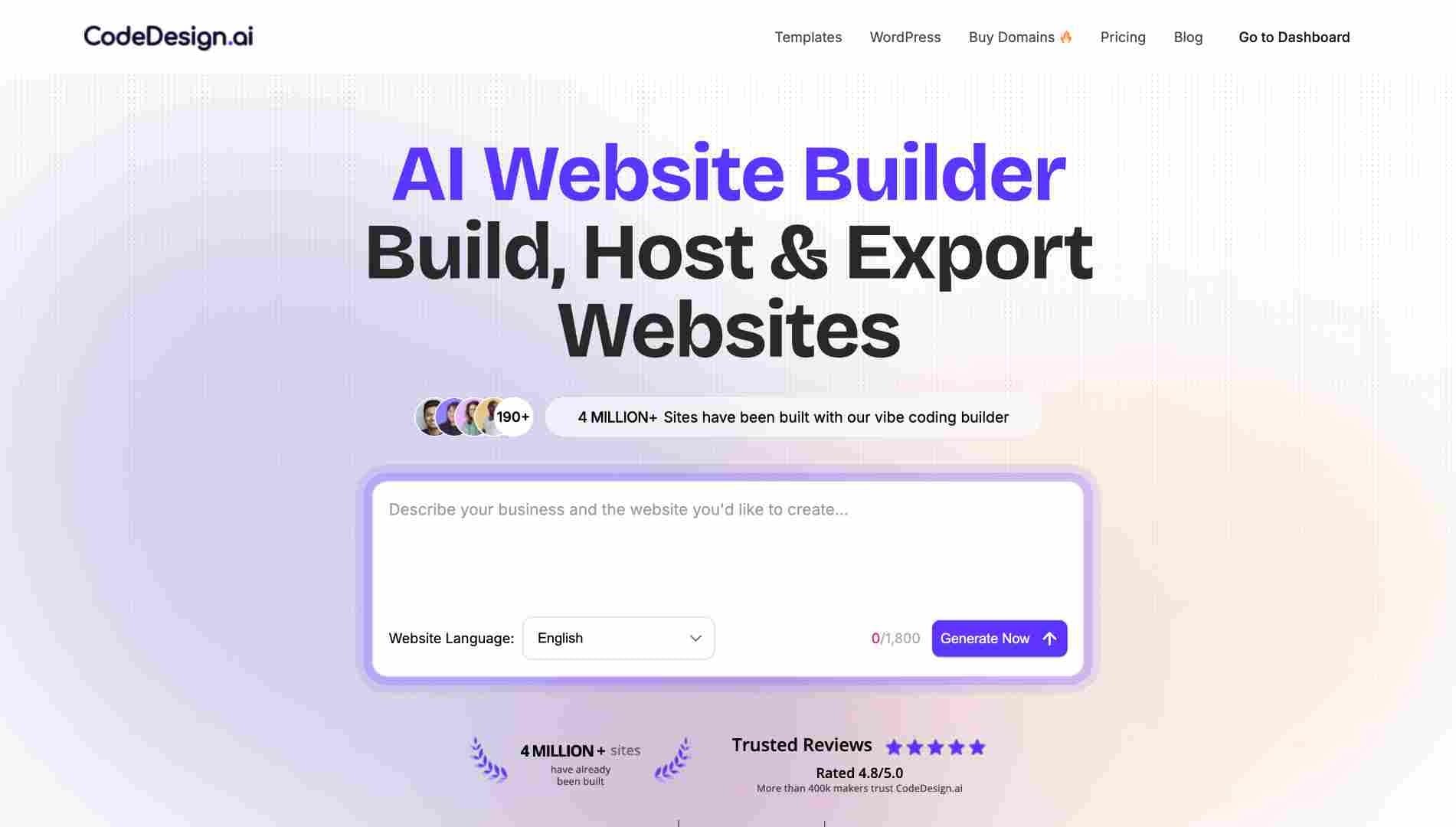 AI Website Builder-Codedesign.ai