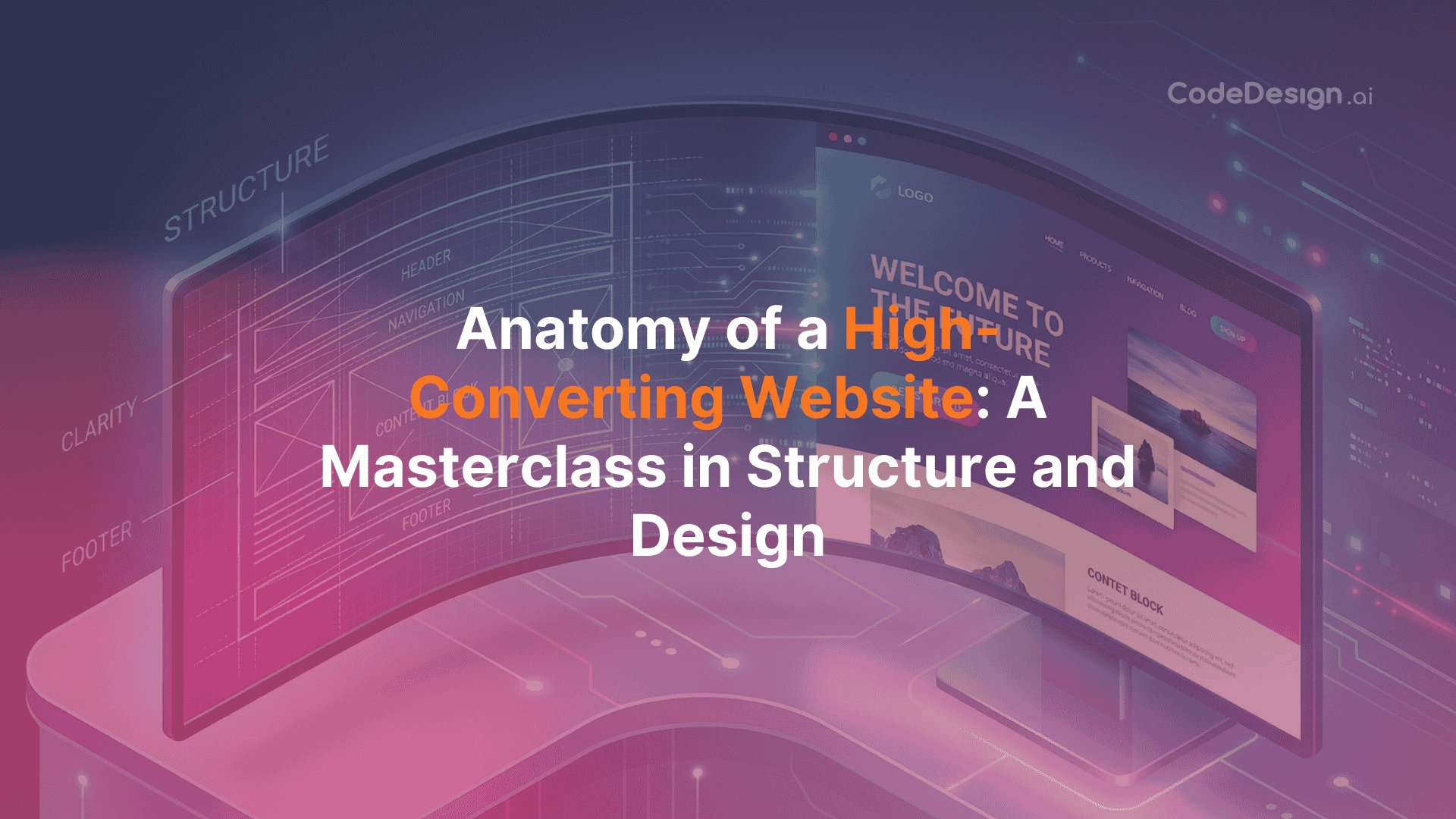 Anatomy of a High-Converting Website: A Masterclass in Structure and Design