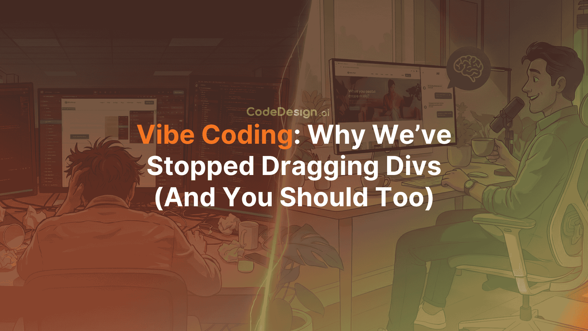 Vibe Coding: Why We’ve Stopped Dragging Divs (And You Should Too)