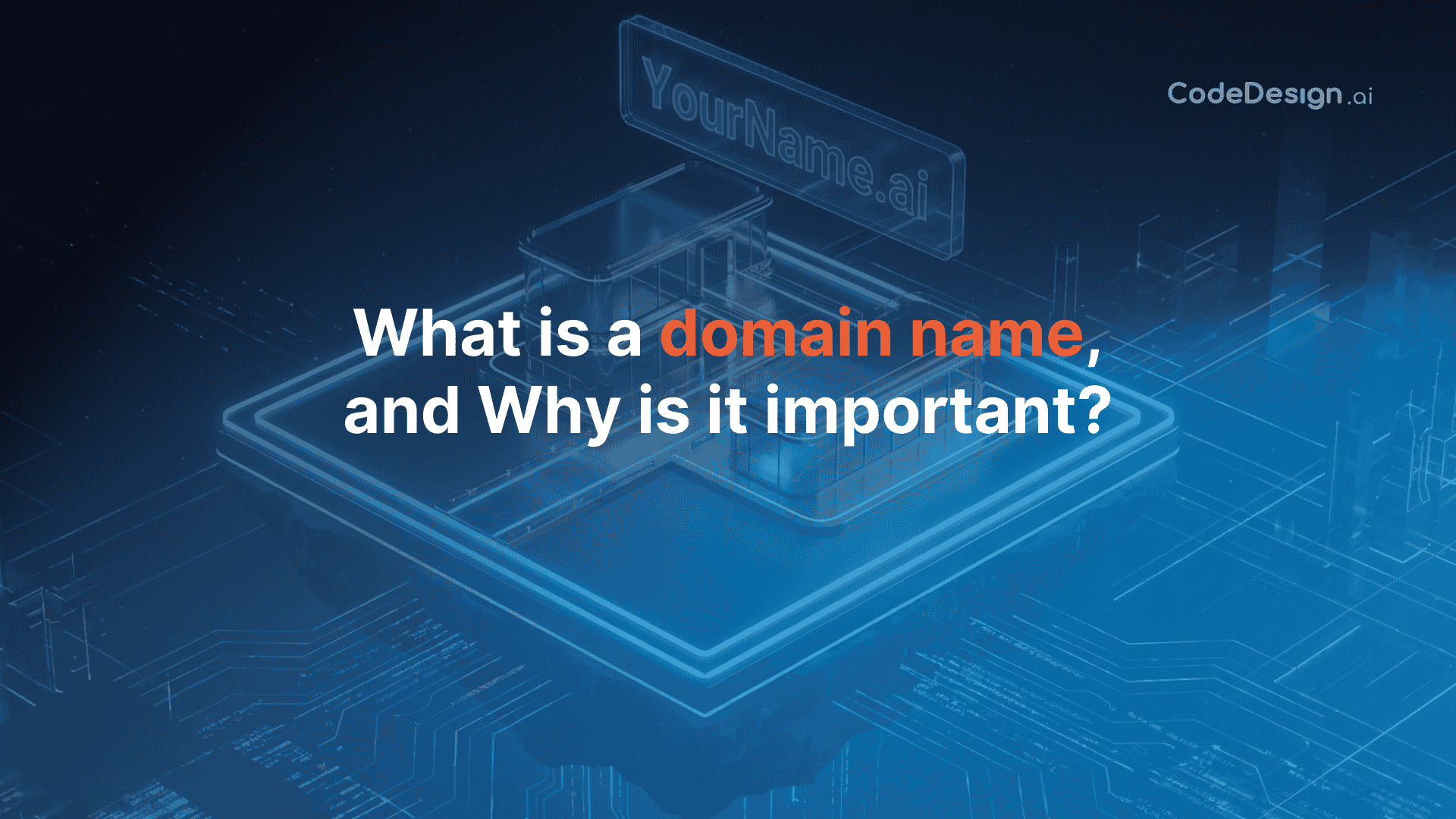 What is a domain name, and Why is it important?