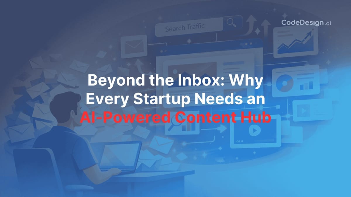 Beyond the Inbox: Why Every Startup Needs an AI-Powered Content Hub