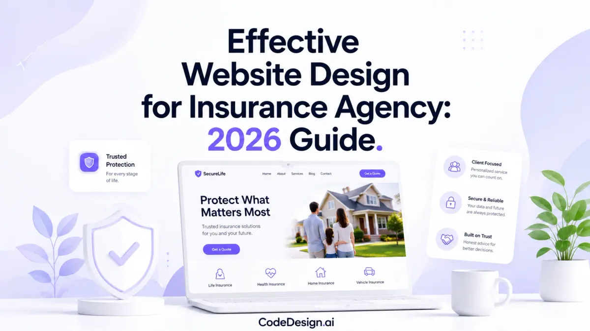 Effective Website Design for Insurance Agency: 2026 Guide