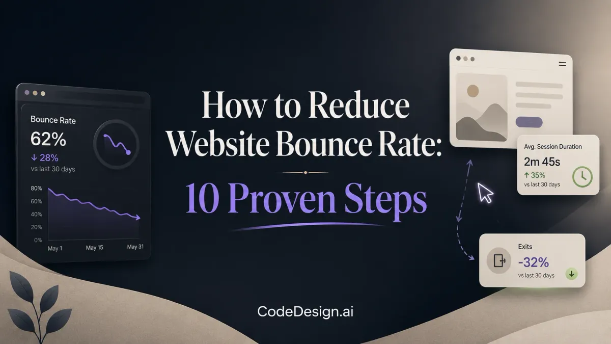 How to Reduce Website Bounce Rate: 10 Proven Steps