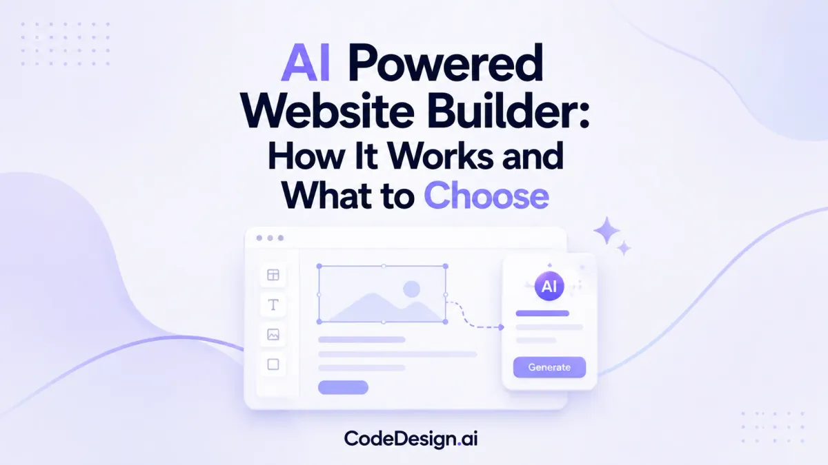 AI Powered Website Builder: How It Works and What to Choose