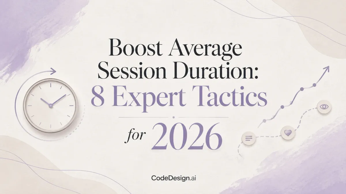 Boost Average Session Duration: 8 Expert Tactics for 2026