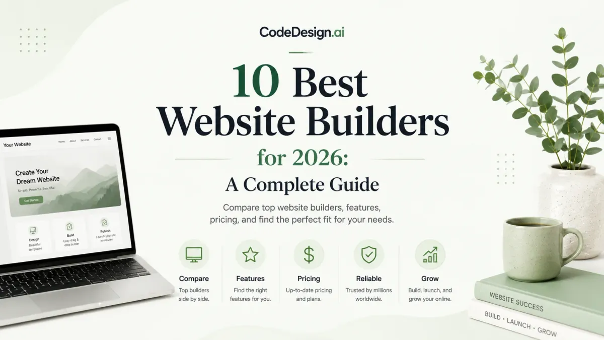 10 Best Website Builders for 2026: A Complete Guide