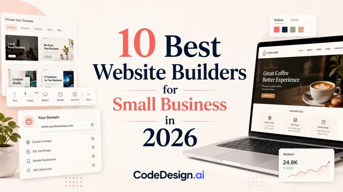 10 Best Website Builders for Small Business in 2026