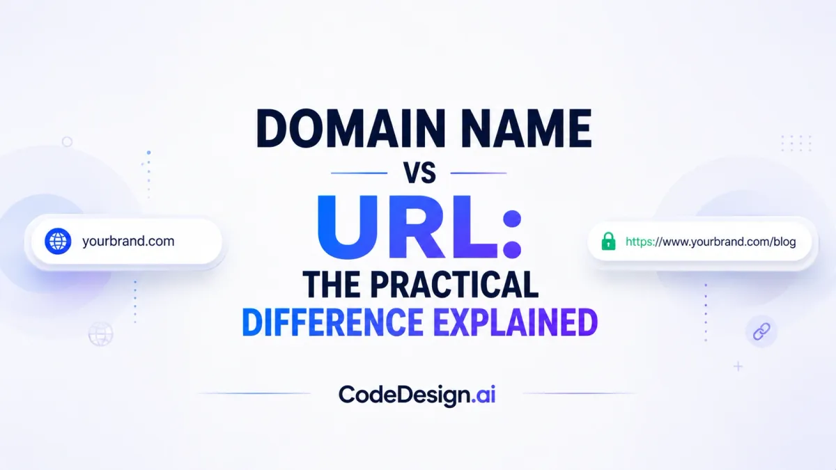 Domain Name vs URL: The Practical Difference Explained