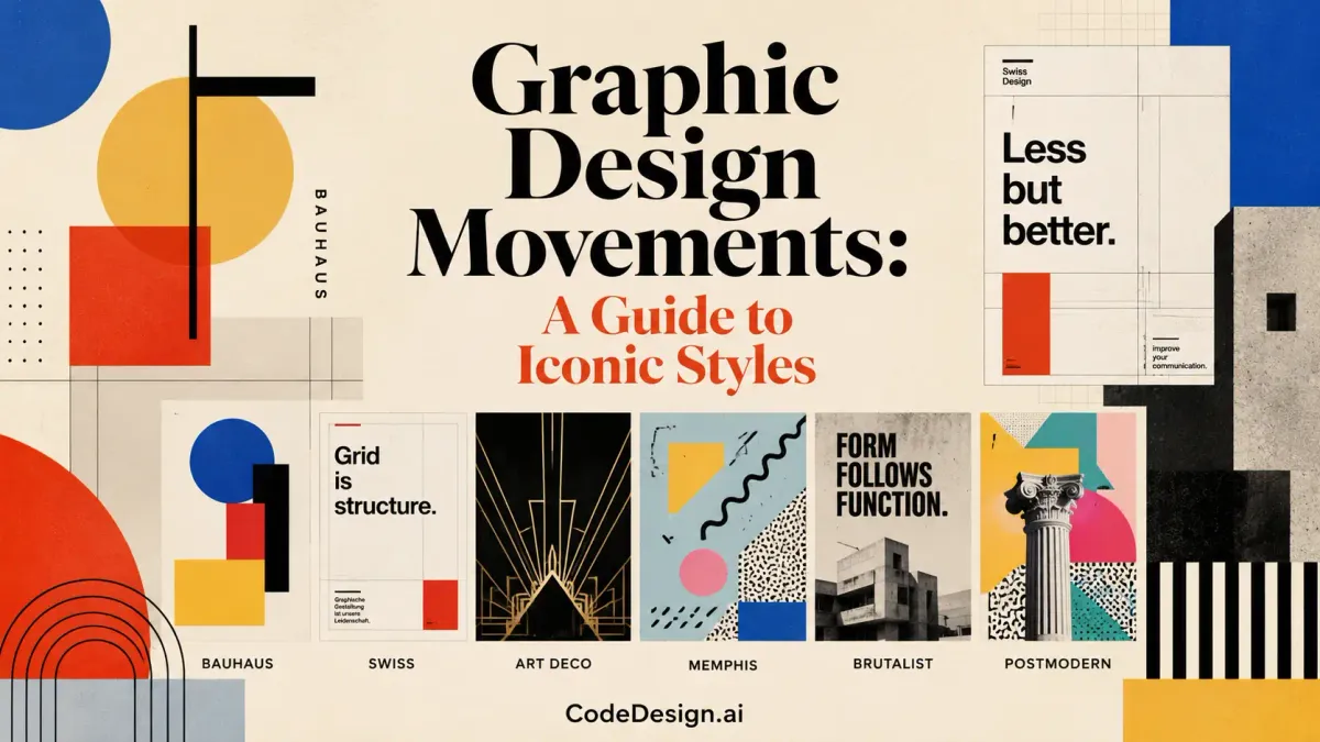 Graphic Design Movements: A Guide to Iconic Styles