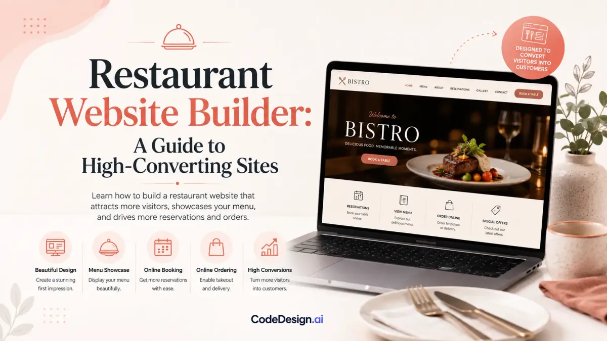Restaurant Website Builder: A Guide to High-Converting Sites