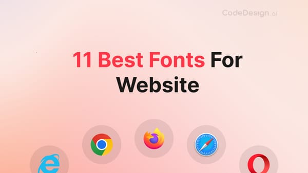 11 Best Fonts for Your Website
