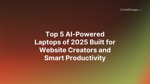 AI Laptop-Codedesign.ai