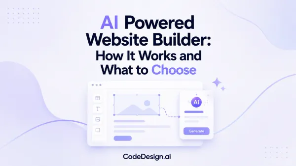 AI Powered Website Builder: How It Works and What to Choose