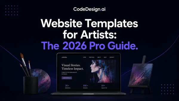 Website Templates for Artists: The 2026 Pro Guide