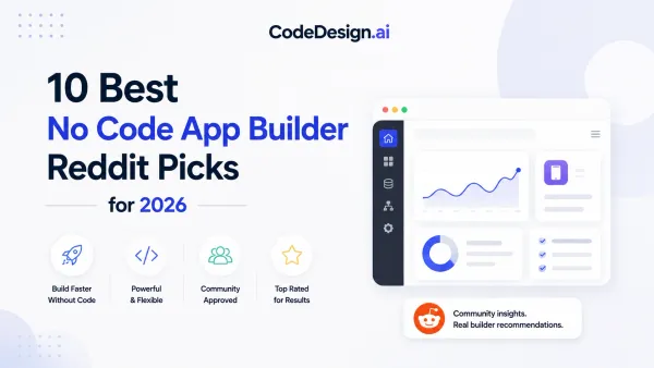 10 Best No Code App Builder Reddit Picks for 2026