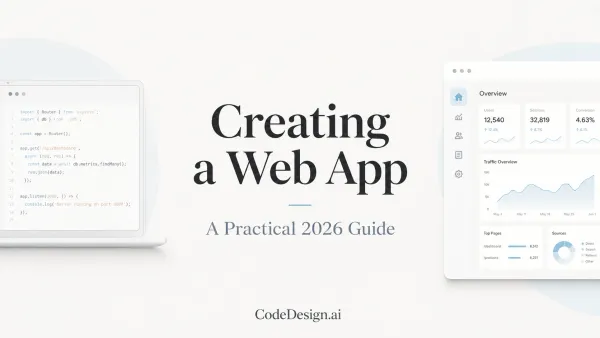 Creating a Web App: A Practical 2026 Guide