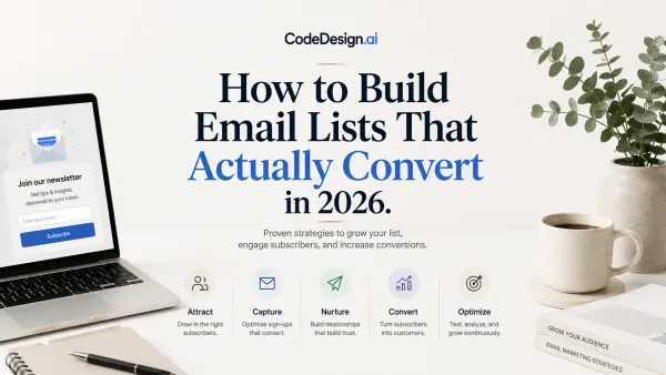 How to Build Email Lists That Actually Convert in 2026