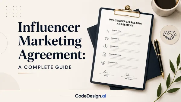  Influencer Marketing Agreement: A Complete Guide