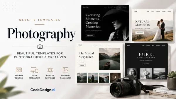 Website Templates Photography