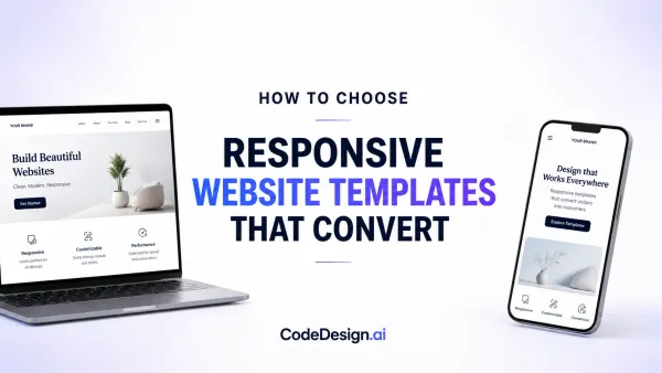 How to Choose Responsive Website Templates That Convert