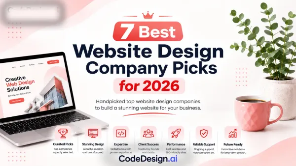 7 Best Website Design Company Picks for 2026